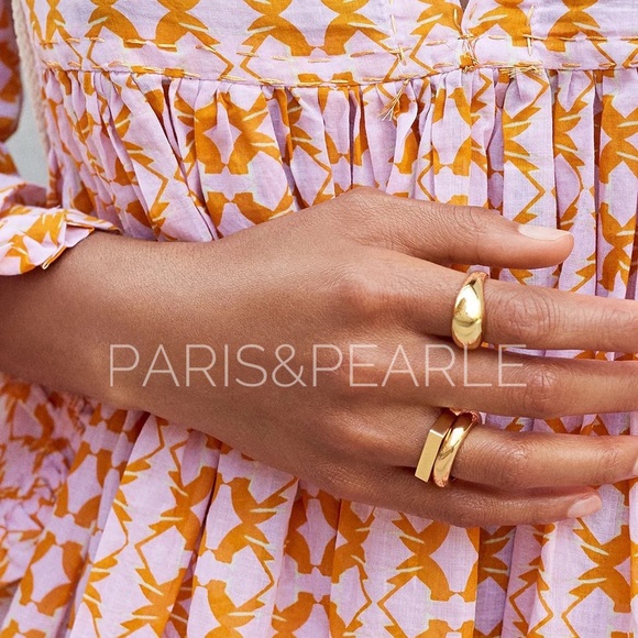 Jewelry - Chic Simplicity Gold Band Ring